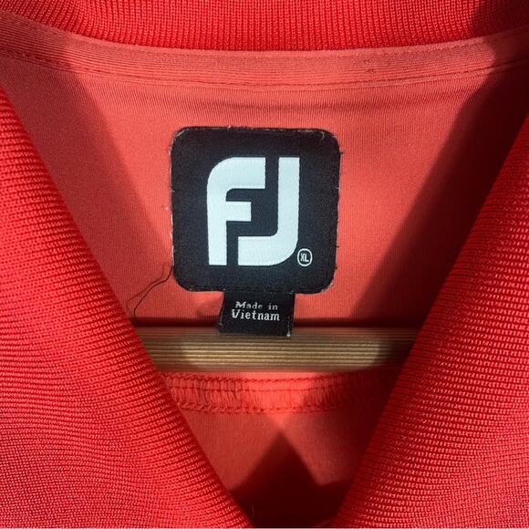 FootJoy Red Polo size Extra Large - Picture 4 of 9